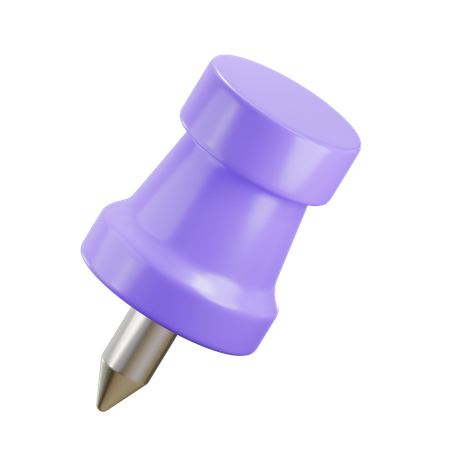 Alfinete  3D Icon