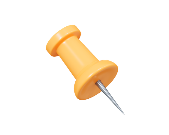 Alfinete  3D Icon