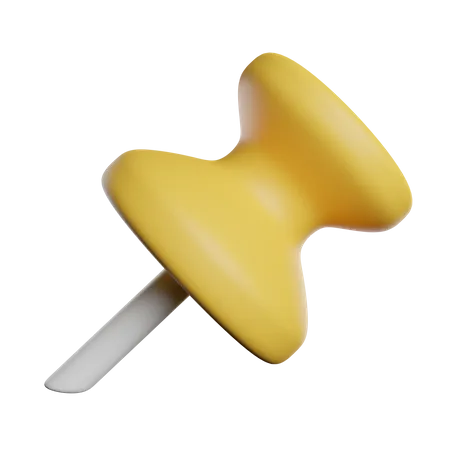 Alfinete  3D Icon