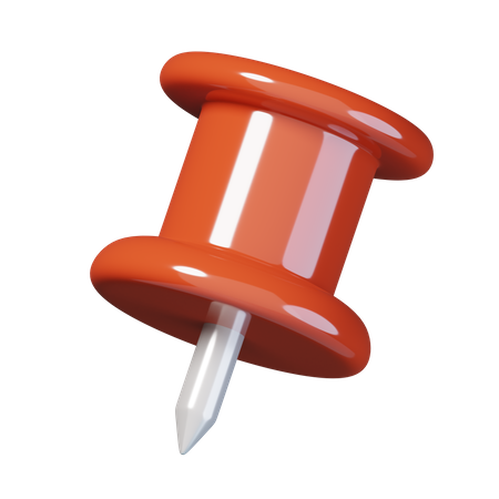 Alfinete  3D Icon