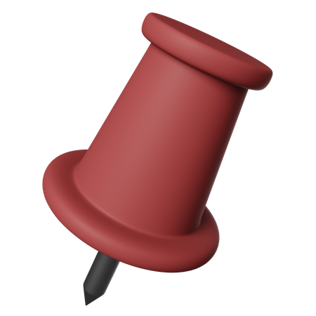 Alfinete  3D Icon