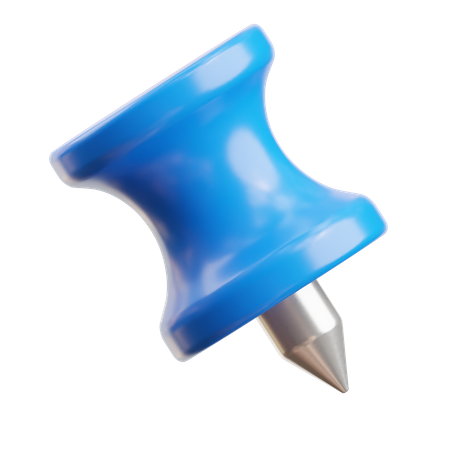 Alfinete de tachinha  3D Icon