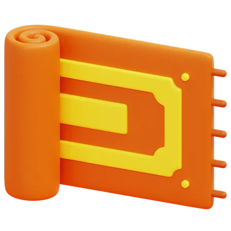 Alfombra  3D Icon