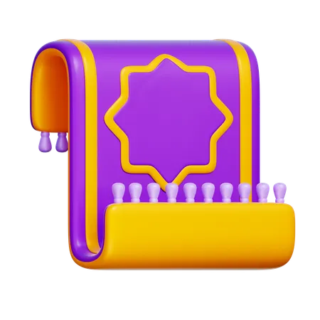 Alfombra para rezar  3D Icon