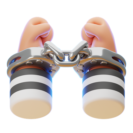 Algema criminosa  3D Icon