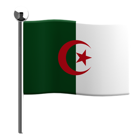 Algeria  3D Icon