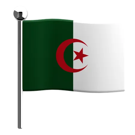 Algeria  3D Icon