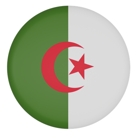 Algeria  3D Icon