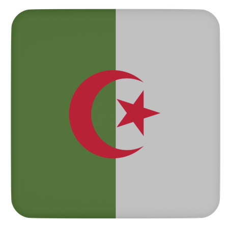 Algeria  3D Icon