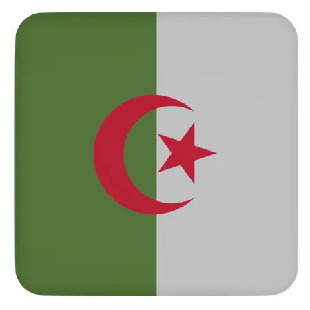 Algeria  3D Icon