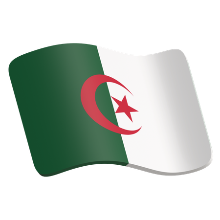 Algeria  3D Icon