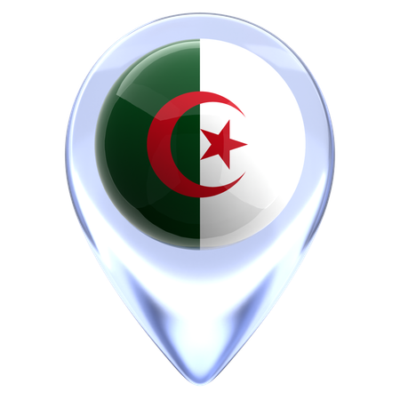 Algeria  3D Icon