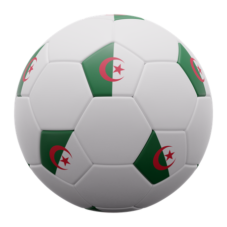 Algeria Ball  3D Icon