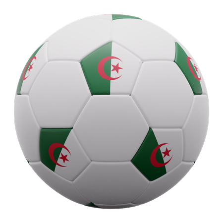 Algeria Ball  3D Icon