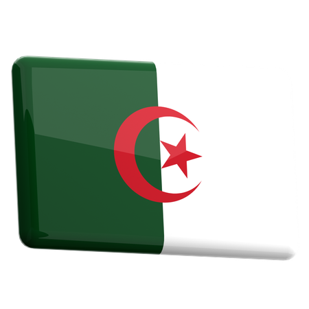 Algerien  3D Icon