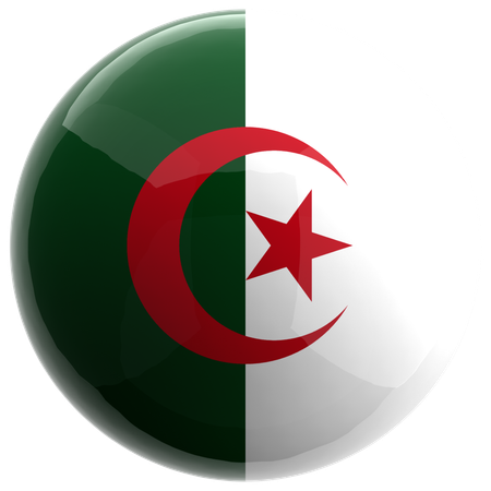 Algerien  3D Icon