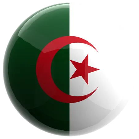 Algerien  3D Icon