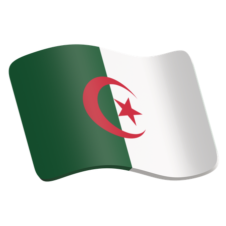 Algerien  3D Icon