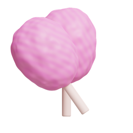 Algodão doce  3D Icon