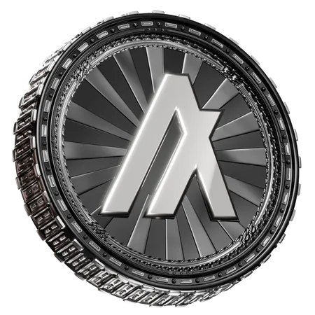 Algorand 3 D Coin 3 D Crypto Coin 3D Icon