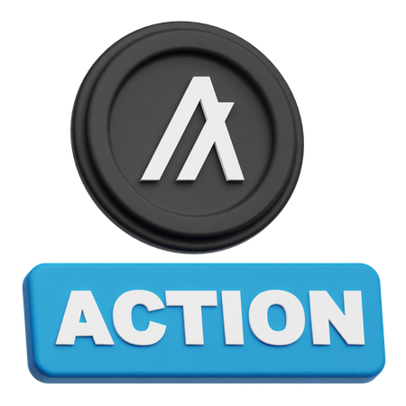 Algorand Action  3D Icon