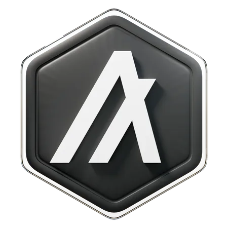 Algorand (ALGO) Badge  3D Illustration