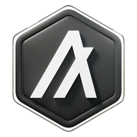 Algorand (ALGO) Badge 3D Illustration