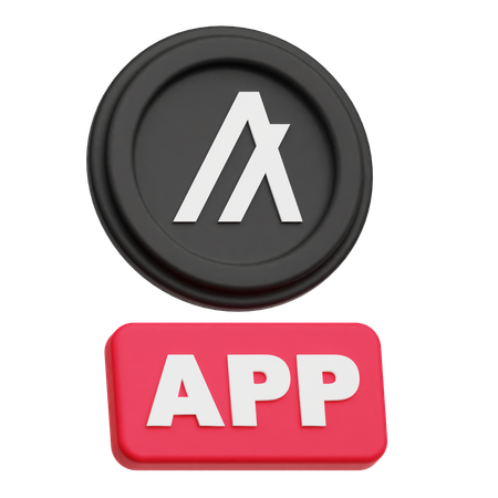 Algorand App  3D Icon