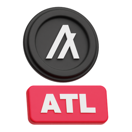 Algorand Atl  3D Icon