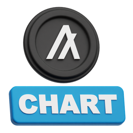 Algorand Chart  3D Icon