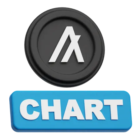 Algorand Chart  3D Icon