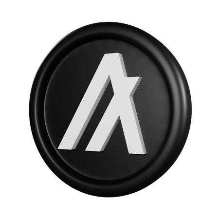 Algorand Coin  3D Icon