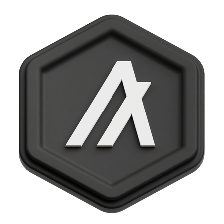 Algorand Coin  3D Icon