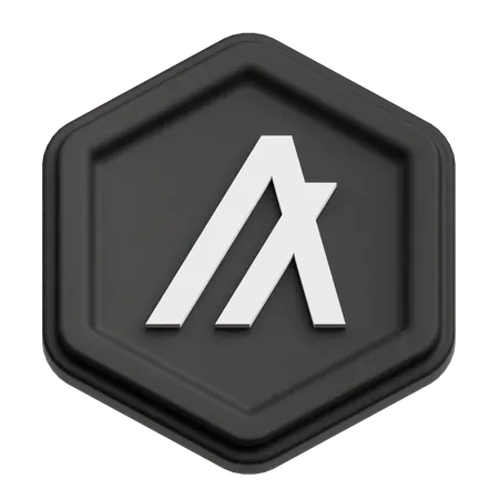 Algorand Coin  3D Icon