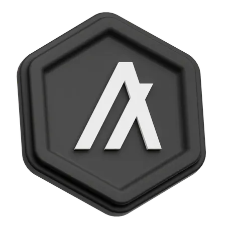 Algorand Coin  3D Icon