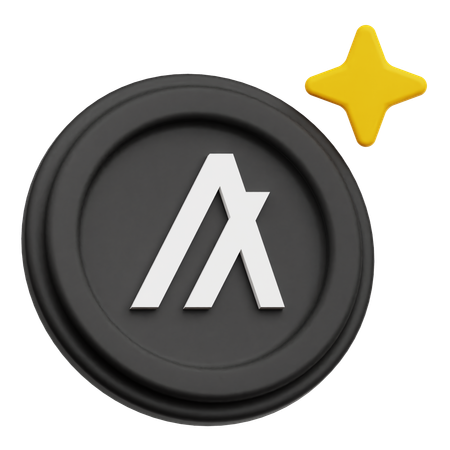 Algorand Coin  3D Icon
