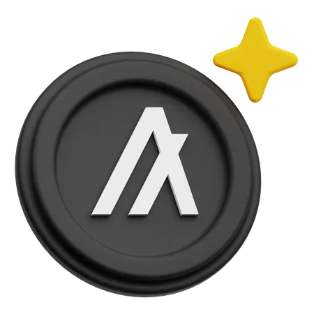 Algorand Coin  3D Icon