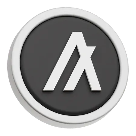 Algorand Coin  3D Icon