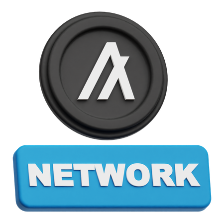 Algorand Coin Network  3D Icon