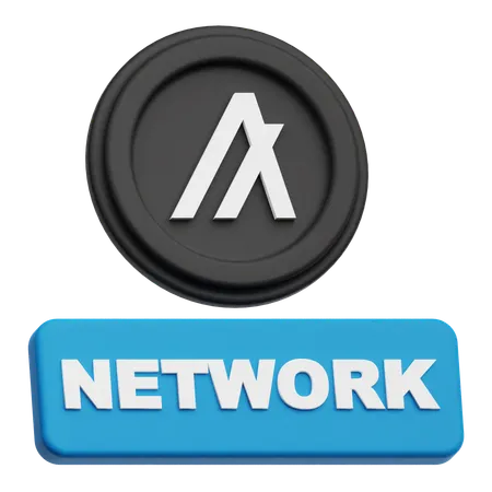 Algorand Coin Network  3D Icon