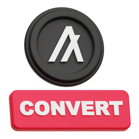 Algorand Convert  3D Icon