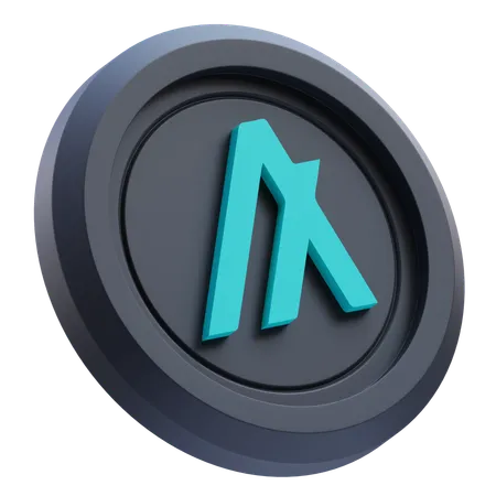 Criptografía Algorand  3D Icon