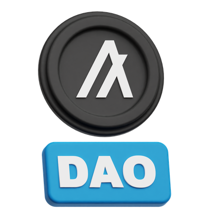 Algorand Dao  3D Icon