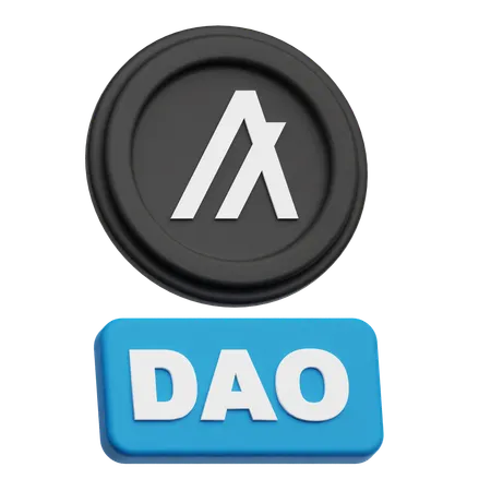 Algorand Dao  3D Icon