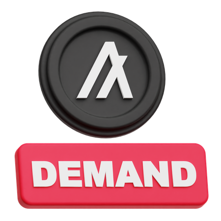 Algorand Demand  3D Icon
