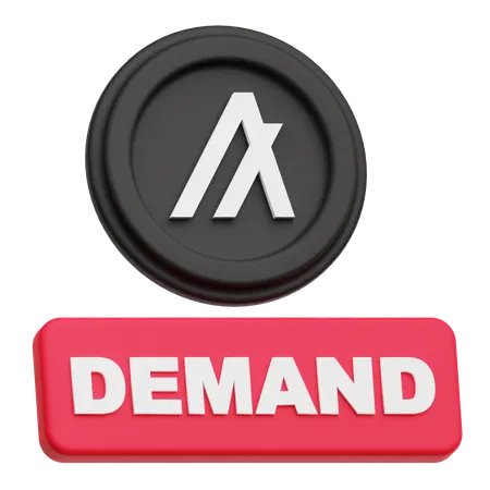 Algorand Demand  3D Icon