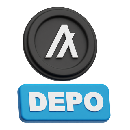 Algorand Depo  3D Icon