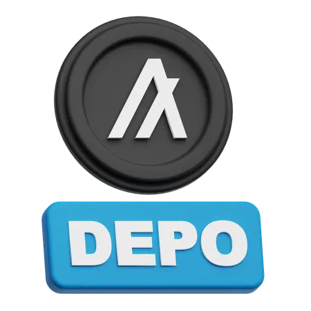 Algorand Depo  3D Icon