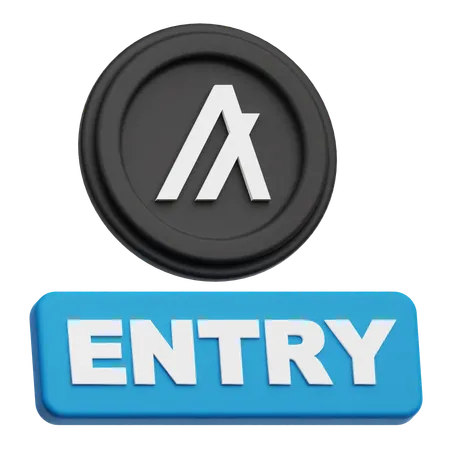 Algorand Entry  3D Icon