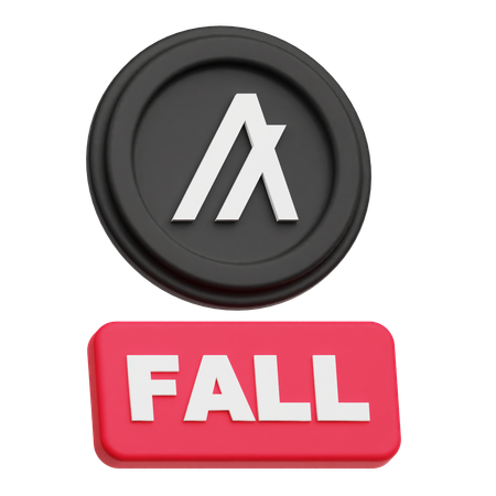 Algorand Fall  3D Icon